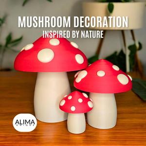 Inspired by Nature Mushroom Deco / Vase Mode / Secret Place