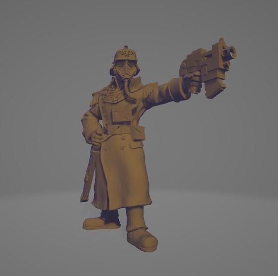 Trench Korps Veteran Soldier