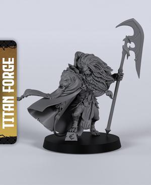 Highborne Lion Lord - With Free Dragon Warhammer - 5e DnD Inspired for RPG and Wargamers
