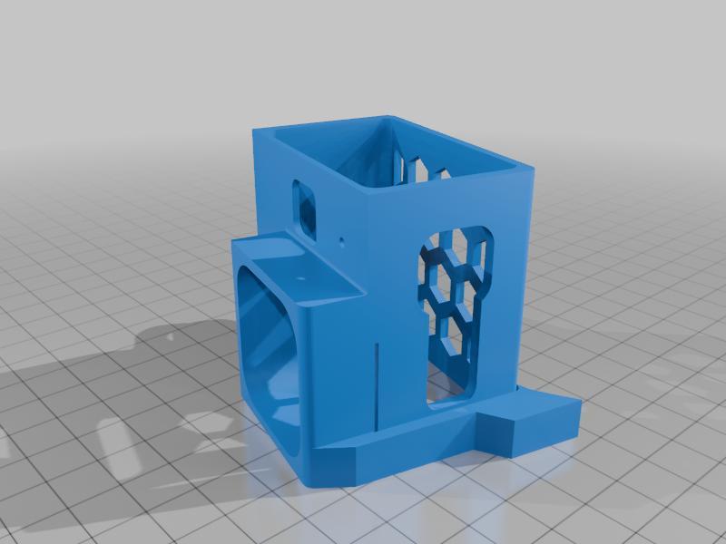BRAIN 3D inspired latch gopro 11 mini fpv mount