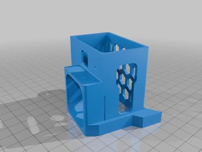 BRAIN 3D inspired latch gopro 11 mini fpv mount