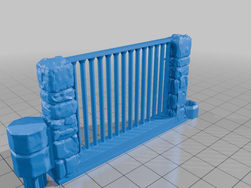DungeonSticks: Starlink - Jail wall, no door