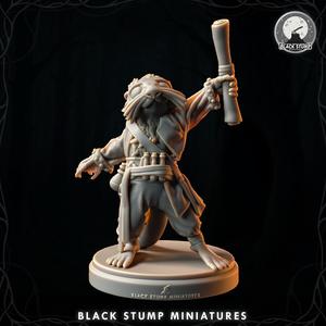 Musk Raft-In-The Delta, Mustel Sorcerer ( Otterfolk ) + Original Race 5E + Shadowdark .PDF!