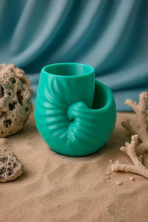 Nautilo Vase – Nautilus Shell-Inspired Modern Vase