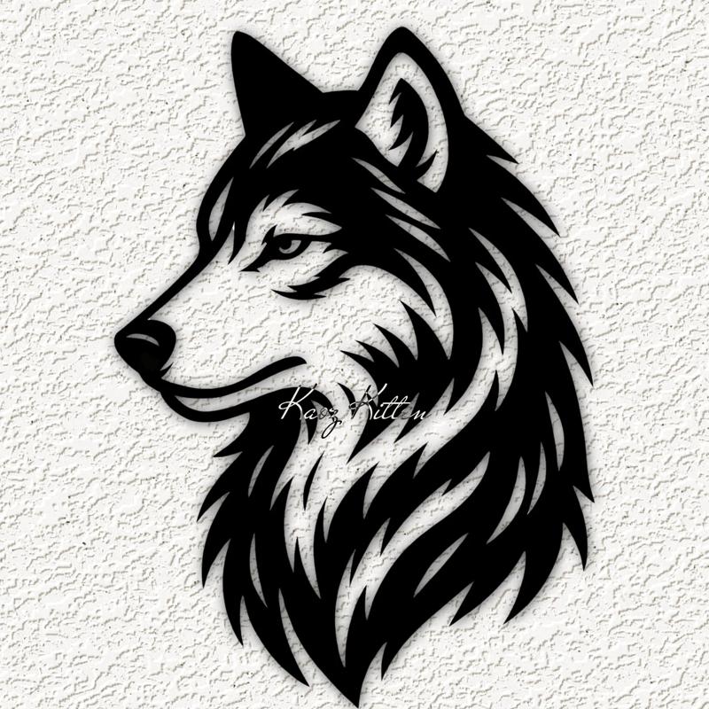mountain wolf 6 wall art home decor