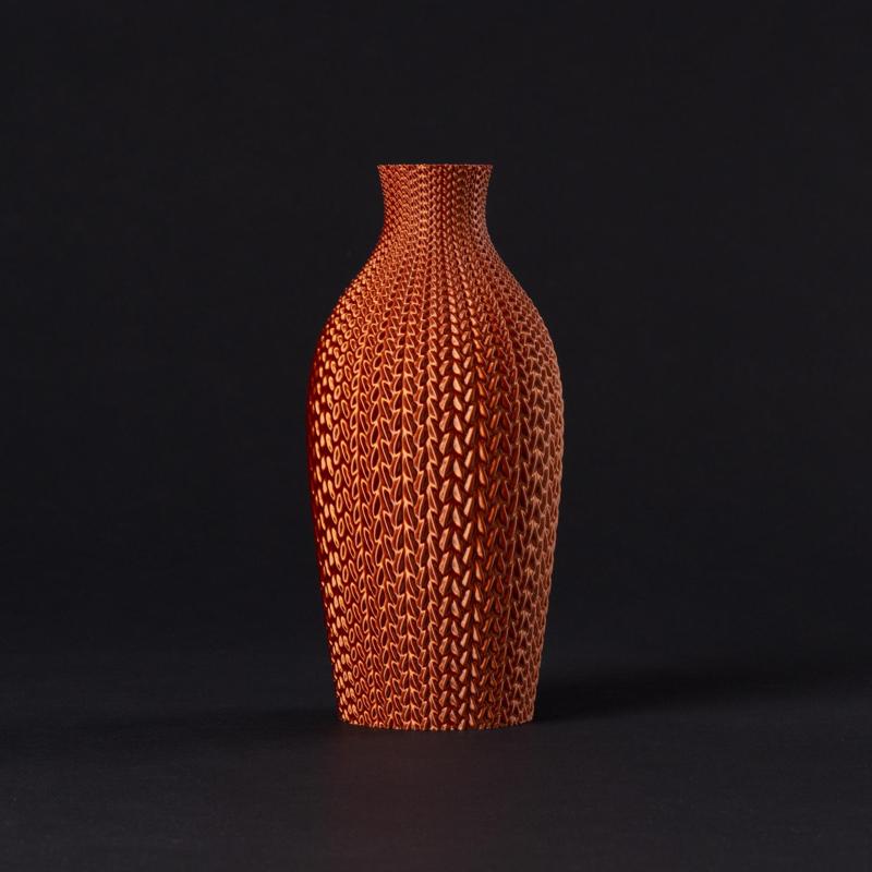 Minimalist Knitted Vase (vase mode)