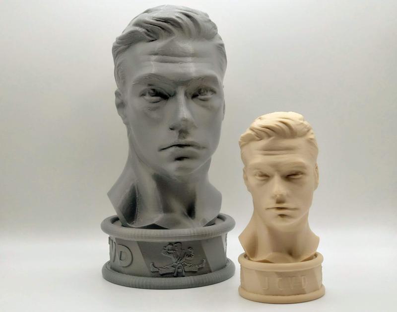 JCVD bust