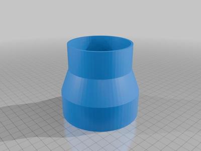 Dust Collector Reducer 90mm ID to 75mm OD