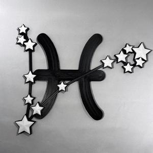 Pisces Zodiac Constellation – 3D Printable Pisces Art STL Files - NO AMS - COMMERCIAL LICENSE 