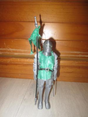 Figurine du chevalier de Bretagne de 15 cm du haut
