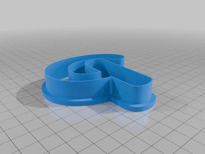 Pitt University Block P Logo Cookie Cutter