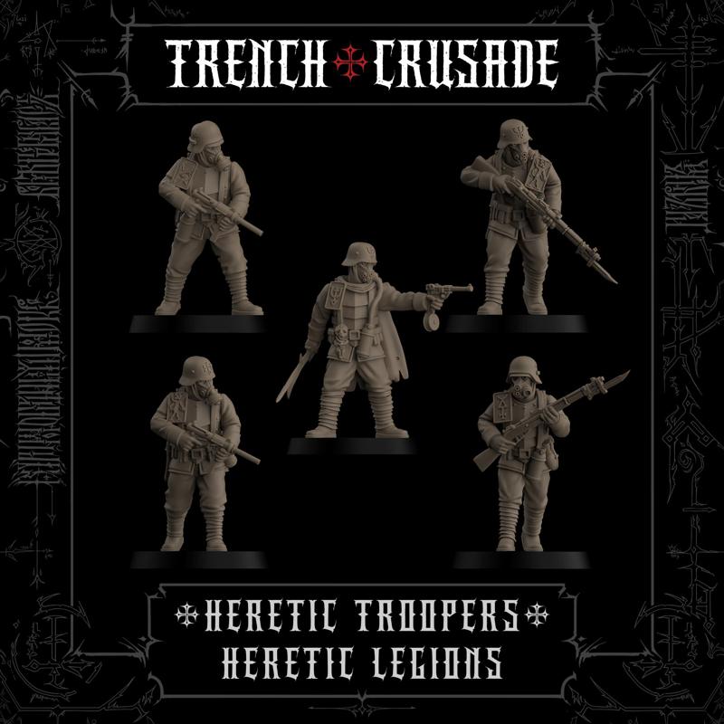 Trench Crusade - Heretic Troopers - Heretic Legion