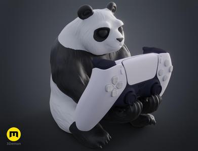 Cute Panda Controller Holder