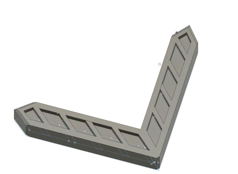 Screendoor interior corner piece