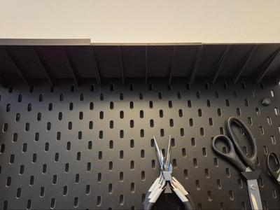 Extra-deep top shelf for IKEA Skådis – now 140mm!
