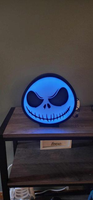 Jack Skellington Light Box