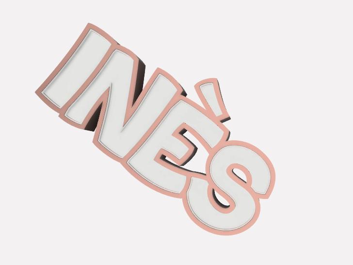 first name on demand free: Inès