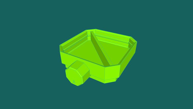 Remix of 1x1x0·25, Push Fit, No Base Holes, 1 Divide