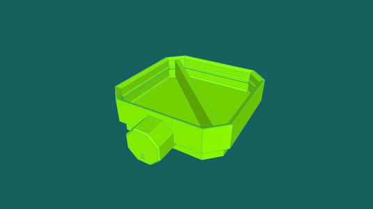Remix of 1x1x0·25, Push Fit, No Base Holes, 1 Divide