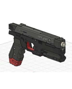 JKE-X2 Kenshin Pistol Replica Model Cyberpunk 2077