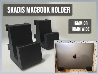 MacBook Pro Holder IKEA Skadis 