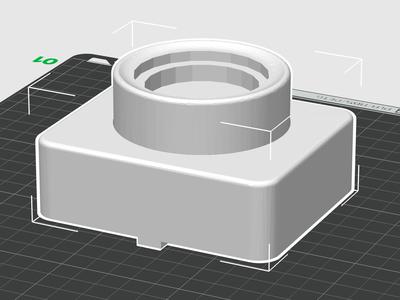 Dosing Cup Holder for the slider