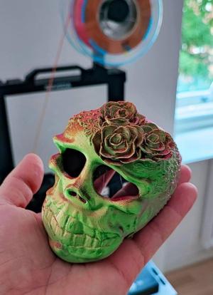 Flower Skull (supportfree)