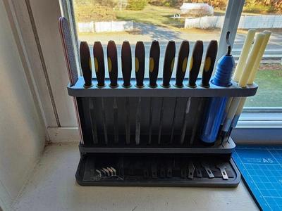 Finishing Tool Rack