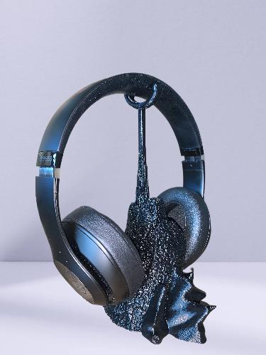 Godzilla headphones holder