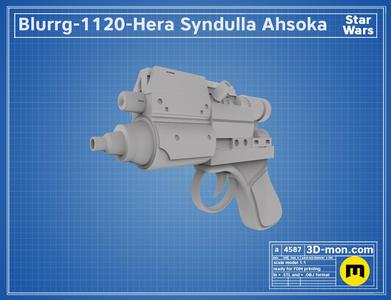 Hera Syndulla blaster - Ahsoka version