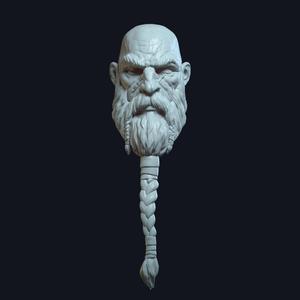 Viking V2 - Custom Action Figure Head