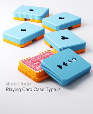 Playing Card Case Type 2 (Includes 6 lid variants)