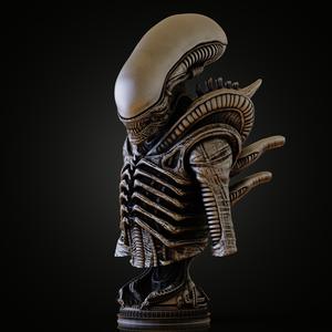 Xenomorph Bust (Pre Supported)