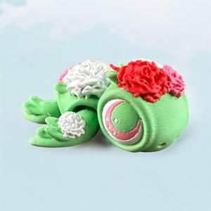 Carnation Turtle - Articulated FLexi