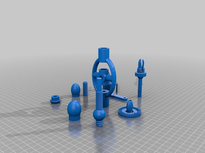 Hobby sized hand drill.