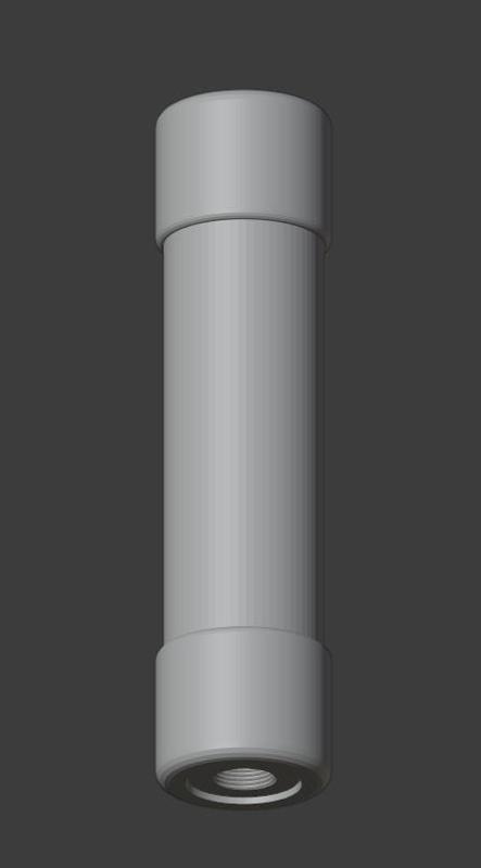 mock airsoft suppressor