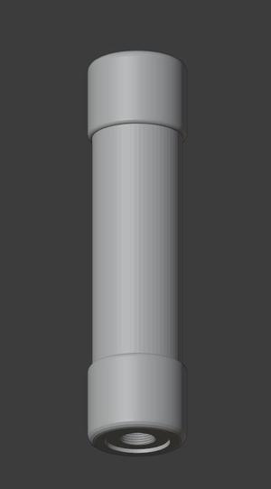 mock airsoft suppressor