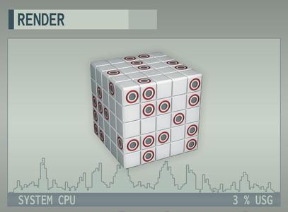 Starfield Rubic Cube toy