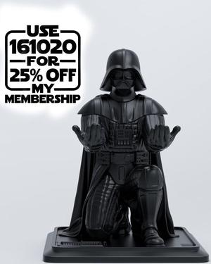 Kneeling Darth Vader Pen Holder