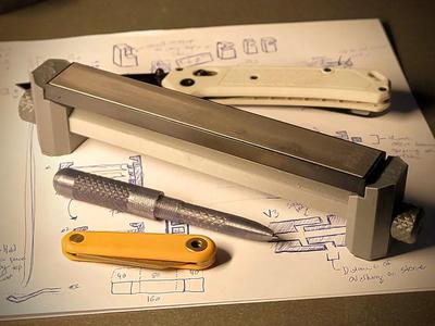 160x23 mm Diamond Sharpening Stone Holder   