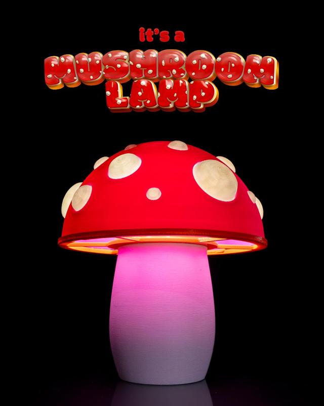 It s a Mushroom Lamp