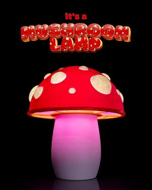 It s a Mushroom Lamp