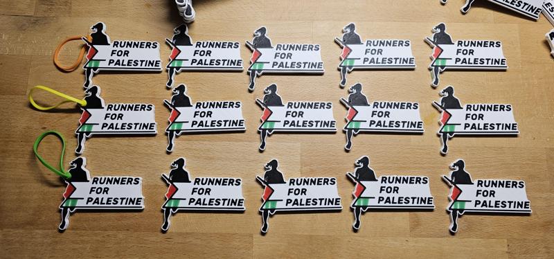 Runners for Palestine Malmö logo