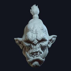 Ogre_Action figure Head