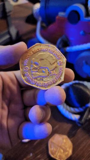 Unchained Doubloon Coin | Pirate Treasure