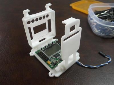 KK2.0 flight controller swivel clamp case for multirotor
