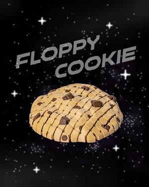 Floppy Chip Cookie - Articulating Chocolate Chip Cookie