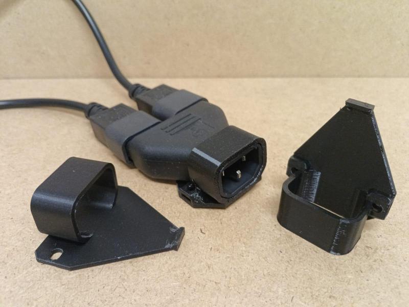 C14 Y-distributor holder