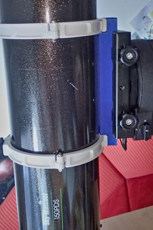 Mounting rail for Telescopes, Prism rail / Dovetail, Vixen style, length 260 mm