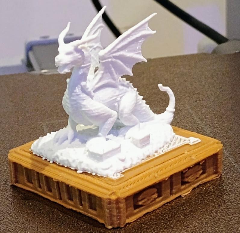 Dragon statue "Forest Dragon"